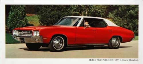 1971 buick skylark base sedan 4-door 5.7l