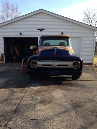 1956 ford f100 longbed  project w/many extra parts