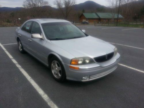 2000 lincoln ls in silver frost clearcoat metallic