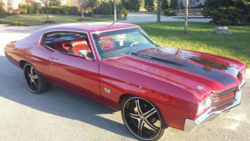 1970 chevrolet chevelle ss custom ((football players)) low low reserve!!