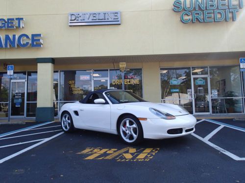 2001 porsche boxster s roadster, convertible, automatic with paddle shifter