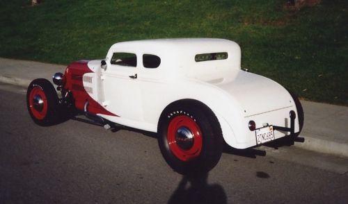 Hot rod 1930 ford bonneville racer car style
