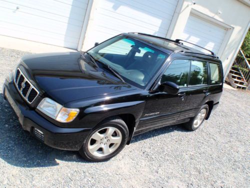 2001 subaru forester s 4x4 heated seats wagon no rust awd drives excellent
