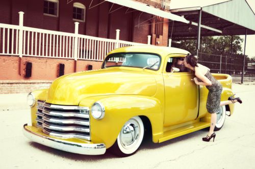 1948 chevy 1500 custom truck w/ tons of mods 355 v-8 chopped/shaved/smoothed