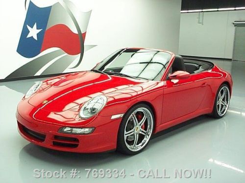 2006 porsche 911 carrera s cabriolet 6-spd nav 20&#039;s 33k texas direct auto