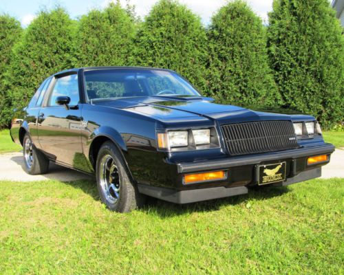 1987 buick grand national 5,596 miles
