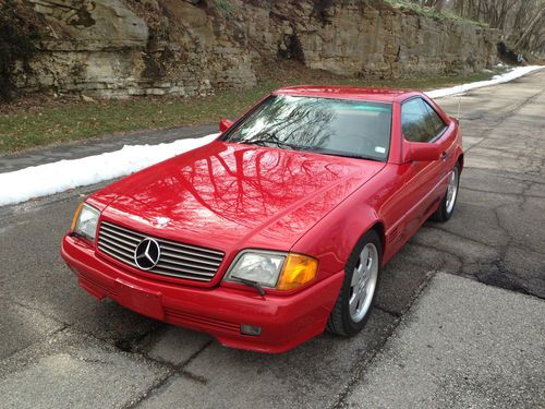 1992 mercedes-benz sl500 only 66k original miles nice convertible free shipping!
