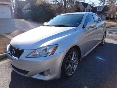 2008 lexus is350, nav, paddle shifters, excellent condition, clean carfax, fast!