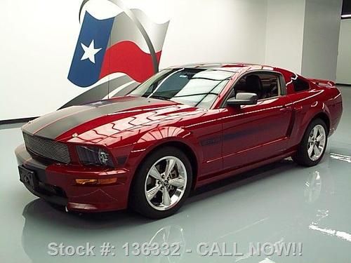 2008 ford mustang gt/cs 5-spd leather shaker 500 38k mi texas direct auto