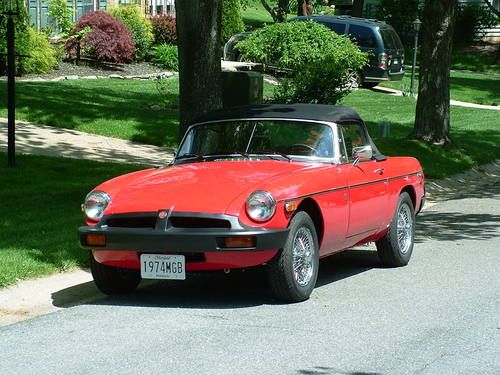 1974 mgb totally restored.  new condition   one owner.