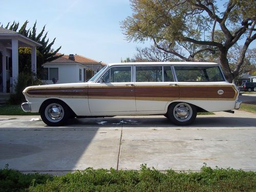 1965 ford falcon squire wagon