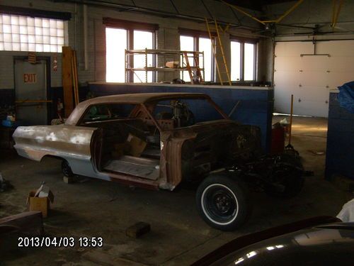 1963 chevrolet impala ss project car