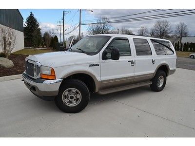 2001 ford excursion limited 4wd 7.3 turbo diesel no reserve