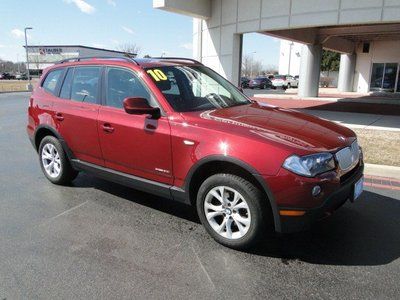 Xdrive30i awd! low miles! red/black! premium &amp; cold! xenons! park distance!