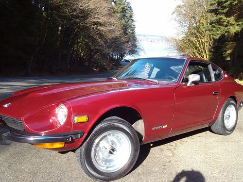 1974 early 260z datsun/nissan with matching numbers          240z 280z