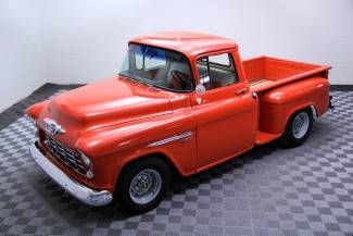 1955 chevy apache 2nd series pickup truck! 327 v8! restored!