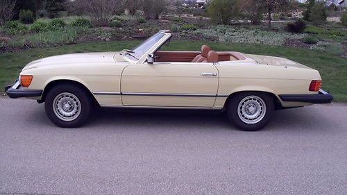 1978 mercedes - benz 450sl only 3404 original miles the best 450sl available