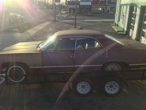 1967 chevrolet  impala 4  -  door hardtop -- supernatural  movie car