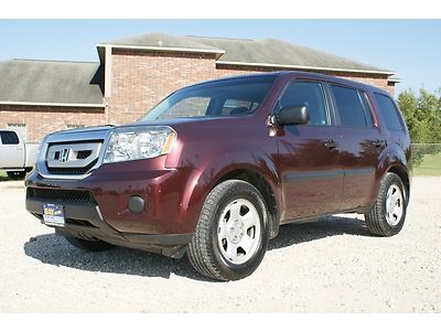 2010 honda pilot 4wd 4 dr lx , automatic, third row seating, clean!!