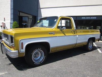 1973 chevy c-10 cheyenne pickup  454 v8 auto  solid truck low reserve