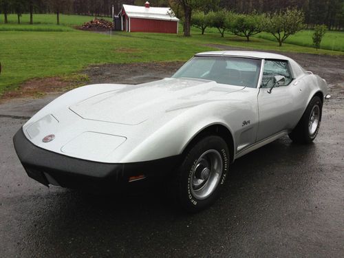 1973 corvette stingray, #'s matching, 4spd, t-tops, black interior, restored!!