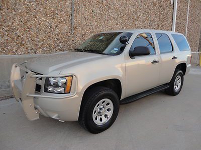 2009 chevrolet tahoe defender-4x4-special services-police package-camera-lights