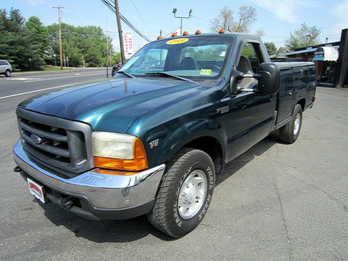 1999 ford f-350 super duty with reading utility body and no reserve