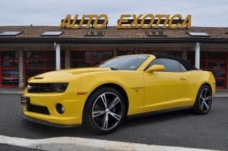 2012 chevrolet camaro 2dr conv 1ss leather seats american racing wheels yellow