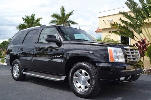 Florida escalade all wheel drive 61k sun roof carfax certified heated leather