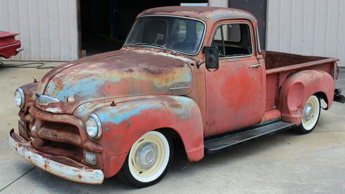 1954 chevy 3100, rat rod truck, patina, shop truck,  1951, 1952, 1953, 51, 52,