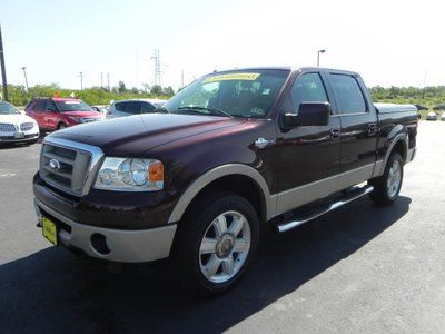 2008 ford f150 crewcab king ranch  ffv 5.4l nav cd 4x4 with only 42,608 miles