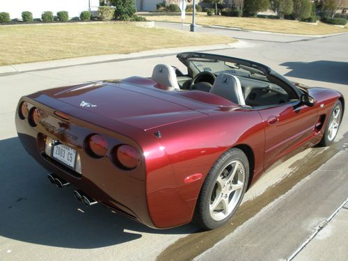 Corvette: 2003 ann edition convertilble