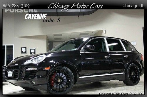 2009 porsche cayenne turbo s msrp $132,840 panorama roof gorgeous 1owner perfect