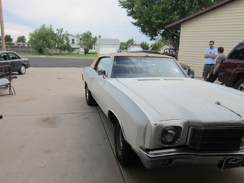 1970 monte carlo numbers matching 350 ci .