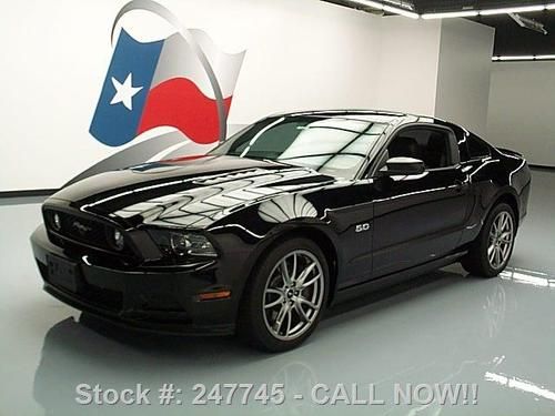 2013 ford mustang gt 5.0 6spd leather brembo brakes 13k texas direct auto
