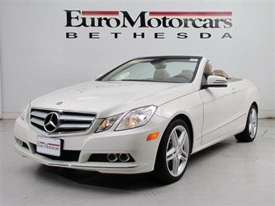 Mb certified cpo white amg sport convertible 13 cabriolet 12 navigation md used