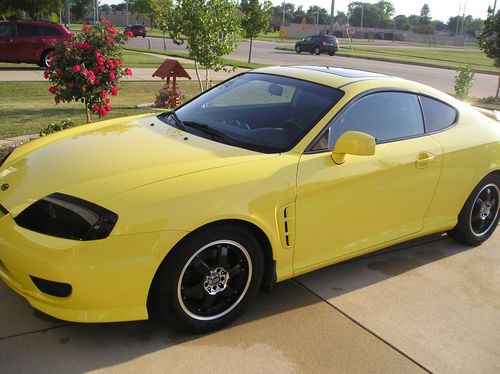 2006 hyundai tiburon gt, fully loaded, leather, infinity sound, sunroof, clean