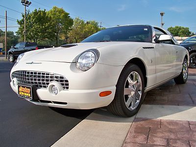 2002 ford thunderbird convertible v8 low miles!!