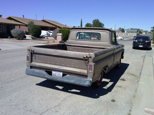1965 c10 pick-up short bed fleetside with "no reserve"
