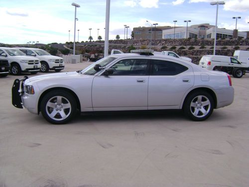 2010 used dodge charger police car silver with hemi v8