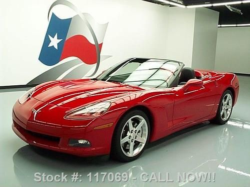 2006 chevy corvette 3lt convertible z51 perf hud 40k mi texas direct auto