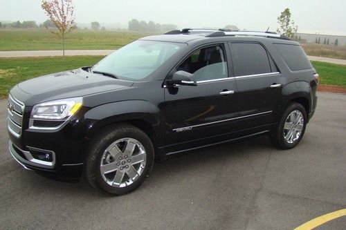 2013 gmc acadia denali sport suv awd completely loaded mint condition