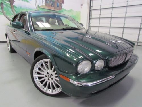 2004 jaguar xj-r supercharged,76k only,clean carfax,loaded !!