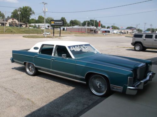 1979 lincoln continental towncar