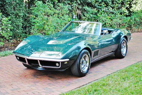 Beautiful 4 speed 1968 chevrolet corvette convertible 427 big block nicely done