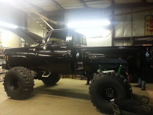 1979 chevy lifted scottsdale step side monster truck