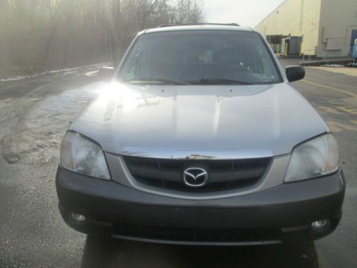 Wow!  2003 mazda tribute es sport--leather--clean--no reserve--steal it!