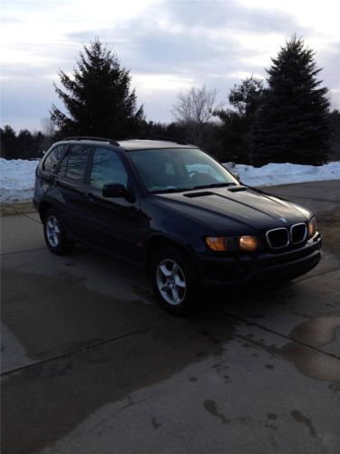 2001 bmw x5 e53 3.0l 5 speed manual immaculate condition! needs nothing! perfect