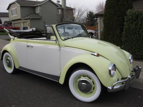 Rare 1967 vw convertible 66,312 miles  call for info 425-9199802