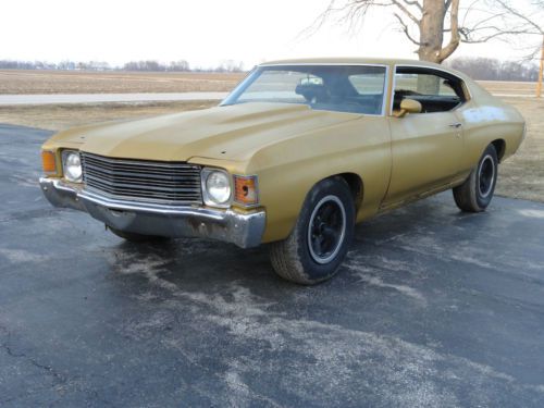 1971 chevelle ss buildsheet!!  matching numbers